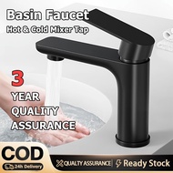 Stainless Steel Bathroom Sink Tap -For Kitchen Sink & Bathroom Vanity | Bathroom Basin Tap | Ceramic