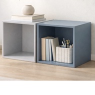 EKET Storage Cabinet Light Gray Tone Blue Compact Size Minimal Style 35x35x35 cm Ikea Product