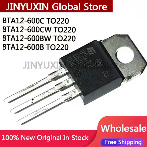 10PCS NEW BTA12-600B BTA12600B BTA12-600C BTA12600C BTA12-600BW BTA12600BW BTA12-600CW BTA12600CW TO