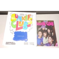 BOX AND PHOTOBOOK ONLY BUNNIE CLUB MEMBERSHIP NEWJEANS