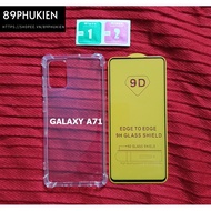 Galaxy A71 shockproof flexible screen protector Combo