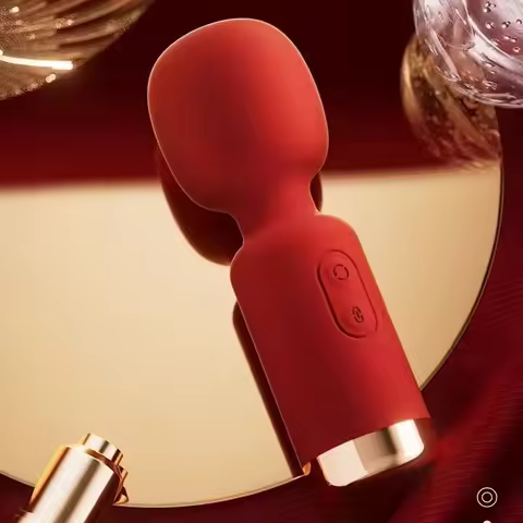 Mini Av Dildo Vibrator 10 Powerful Vibrator G-Spot Vaginal Nipple Stimulator Toys Adult Masturbation