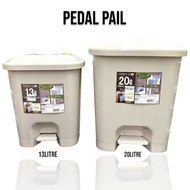 Clover High Quality Pedal Pail 20L/ 13L Dustbin