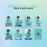 Photocard BTS X HYUNDAI | Unofficial PHOTOCARD | Bts 2-sided PHOTOCARD | Unofficial PHOTOCARD BTS HYUNDAI
