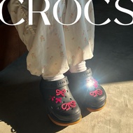 Nice Accident CROCS CHARMS JIBBITZ FOR Unique Bow-Shaped Sandals Cute Pink Crocs Accessories Crocs B