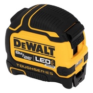 DEWALT รุ่น DWHT35268S-30 ตลับเมตร DEWALT รุ่นไฟ LED ขนาด  8M