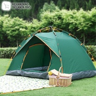 TENDA Camping Tent Outdoor Camping Tent/ 3-4 Person Single Layer