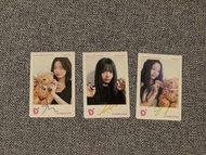 LE SSERAFIM KAZUHA EUNCHAE YUNJIN Dicon快閃拍立得