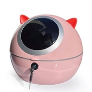 ที่เก็บของในท้ายรถจักรยานยนต์ไฟฟ้าสุดน่ารัก ที่เก็บของแบบกลม ABS ขนาดใหญ่ ที่เก็บของแบบทั่วไปสำหรับ 