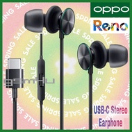 Type-C Earphones For OPPO A1 Pro REN0 9 Pro 8T 8/7/ 6/5 Pro Find N2 Flip X3 X5 Pro HI-Res Bass O Fre