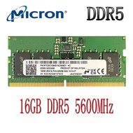 Micron DDR5 RAM 16GB DDR5 5600MHz PC5-44800S Laptop Notebook Memory SODIMM RAM 262Pin