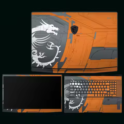 Laptop Custom Skin for MSI GF66/GF76/GF65/GF63 Custom Vinyl Skin Stickers for MSI GF63/GL63/GL73/GP6