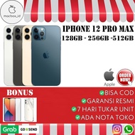 L14 Apple iPhone 12 PRO MAX 512GB 256GB 128GB Blue Gold GraphiteResmi iBox