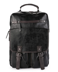 Urban State - Pu Utility Large Backpack - Black