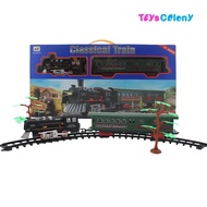 MAINAN ANAK KERETA KLASIK KERETA EXPRESS KERETA API TRACK SET