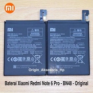 Baterai batre Xiaomi Redmi Note 6 Pro BN48 Original Batre Hp BN 48