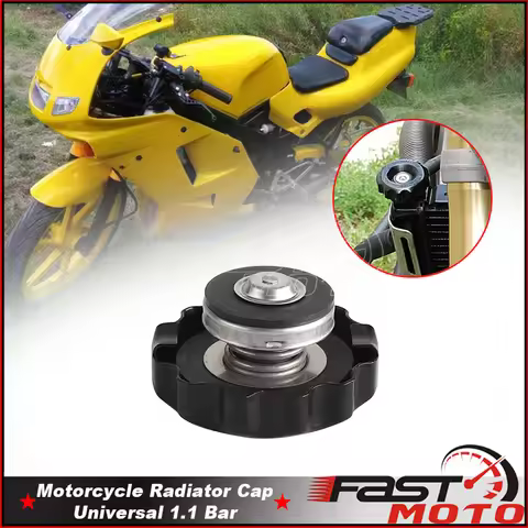 1.1 Bar Radiator Cap For Honda NS-1 CBR 1000RR 600RR Suzuki Kawasaki Yamaha Dirt Bike Motorcycle Uni