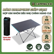 CLS Genuine Ultralight Aluminum Alloy Folding Camping Table, Picnic Camping Table with Carrying Bag