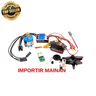 MN128 MN86 up grade power KIT brushless ESC AM32 45A motor outrunner 2830 2400kv servo 12kg metal