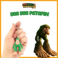 GANTUNGAN Brr Brr Patapim Anomali Brainrot Rubber Keychain Anomali Keychain