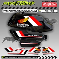 WIN Striping WIN Sticker Variation WIN UV TRANSPARENT CODE 56 PREMIUM MAXDECAL MATERIAL