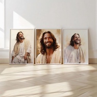 Jesus Picture, Laughing Christ, Christ's Smile, Jesus Portrait, Jesus Picture, Jesus Art, Jesus Wate