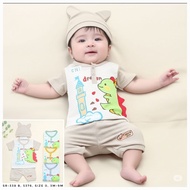 Baby suit hat 0-8 months newborn baby clothes hanger set baby