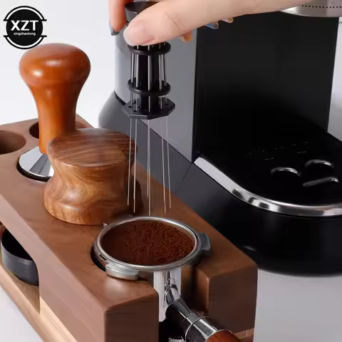 DIY Coffee Tamper Stainless Steel Needles Espresso Powder Stirrer Distributor Leveler WDT Tools Cafe