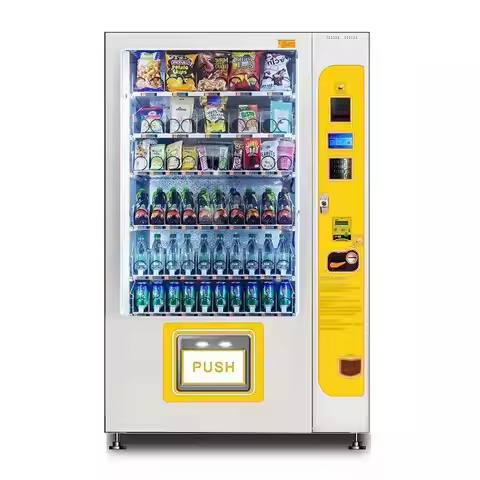 Cold Drink Vending Machine Beverage Smart Fridge Energy Drink Vending Machine