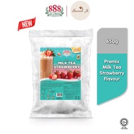888 Premix Milk Tea Strawberry (650G)