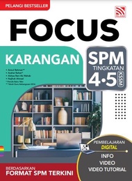 [BS] Buku Rujukan SPM 2025 : Focus SPM Tingkatan 4 & 5 KSSM - Pelangi