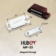 Huben MP33 MP 33 Brown White Magnet Door Stopper Cabinet Wooden Table Magnetic Door Stopper