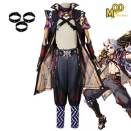 Genshin Impact Arataki Itto cosplay costumes Itto cosplay Set and wig Christmas Halloween Party Clot