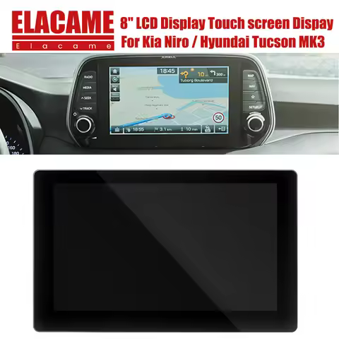 8" Touch Screen LCD Display LA080WV9(SL)(02) For Hyundai Tucson MK3 Radio KIA Sportage Car Radio Nav