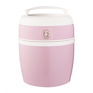 Dolphin Collection Stainless Steel Vacuum Food Container 1.4L (Pink)