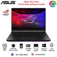 ASUS ROG Strix SCAR 16 2025 G635LX275-0ECAXHBCX30 16"2.5K 240Hz U9-275HX 32GB 2TB SSD RTX5090 24GB W