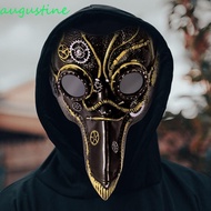 AUGUSTINE Steampunk Plague Mask, RP Scary Bird Mouth Mask, Creative Long Nose Masquerade Plague Beak