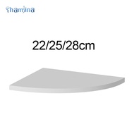 [Shamjina] Round End Floating Shelf, Wall Mounted Display Shelf, Floating Speaker Nursey