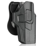 OWB Holster for Glock 17 22 31 Gen 1 2 3 4, Glock 17 Gen5, Glock 19 23 32 Gen 1 2 3 4 5 - Adjustable
