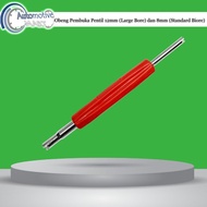 Dual Head Valve Core Screwdriver Large Bore 12mm And Standard Bore 8mm - Alat Obeng Pembuka Isian Da