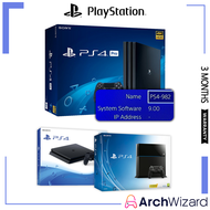 Sony PlayStation 4 Low Firmware - PS4 Fat PS4 Slim PS4 Pro - Firmware 9.0 and Below 🍭 PlayStation Console - ArchWizard