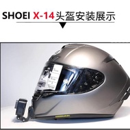 SHOEI Z7 X14摩雷士AGV ARAI gopro運動相機頭盔下巴支架騎行配件