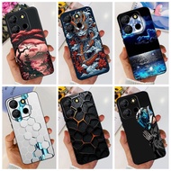 ITEL A60 A60s Fashion Moon Dragon Pattern Casing ItelA60 ItelA60s A662LM Soft Silicone TPU Phone Cas