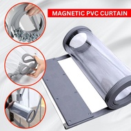 COD Freezer Room PVC Plastic Strip Air Cond Door Curtain PVC Magnetic Plastic Strip Door Curtain