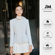 Áo cổ tròn ôm 2 hàng cúc 2T51.2408K thiết kế bởi JM Dress Design