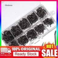 [Big Sale] ✡YJ✡100Pcs Strong Carbon Steel Saltwater Freshwater Sharp Fishing Circle Jig Hooks