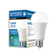 [特價]億光 16W高效環保 LED球泡-白光 6500K