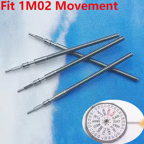 2/4PCS 1M02 1L22 Movement Watch Crown Stem Fits 1M02 1L22 1M12 1L02 1L45 1L32 Movement Watch Repair 