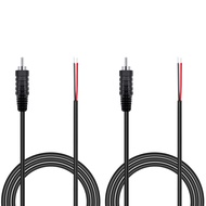 Pixelman(18AWG 6.5ft Heavy Gauge Speaker Wire RCA Adapter Plug to Bare Wire,RCA Plug Speaker Audio C