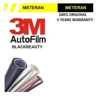 Kaca Film / KacaFilm 3M BlackBeauty / Meteran / Bahan / Harga per CM